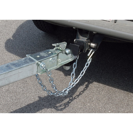 TIE DOWN ENGINEERING Tie Down Engineering 81202 Safety Chains, Pair - Class 2, 3/16" x OAL 31" 81202